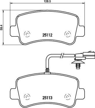 Brembo P 68 063 - Тормозные колодки, дисковые, комплект unicars.by