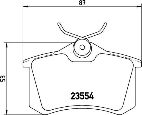 Brembo P 68 024 - Тормозные колодки, дисковые, комплект unicars.by