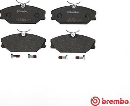 Brembo P 68 027 - Тормозные колодки, дисковые, комплект unicars.by