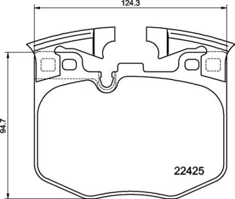 Brembo P 06 099 - Тормозные колодки, дисковые, комплект unicars.by