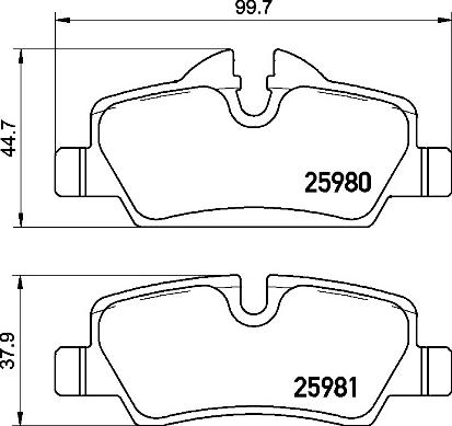 Brembo P 06 090 - Тормозные колодки, дисковые, комплект unicars.by