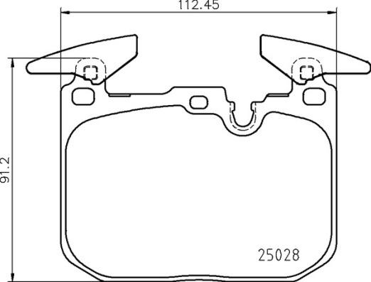 Brembo P 06 098 - Тормозные колодки, дисковые, комплект unicars.by