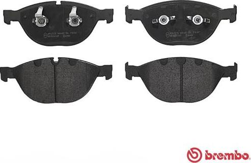 Brembo P 06 047 - Тормозные колодки, дисковые, комплект unicars.by