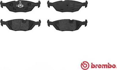 Brembo P 06 009 - Тормозные колодки, дисковые, комплект unicars.by