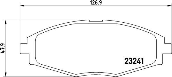 Brembo P 15 006 - Тормозные колодки, дисковые, комплект unicars.by