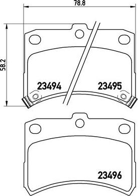 Brembo P 16 009 - Тормозные колодки, дисковые, комплект unicars.by