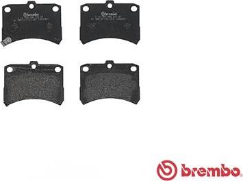 Brembo P 16 009 - Тормозные колодки, дисковые, комплект unicars.by