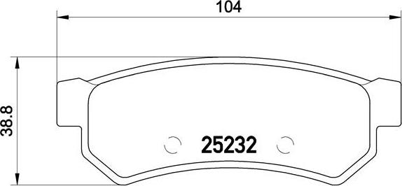 Brembo P 10 053 - Тормозные колодки, дисковые, комплект unicars.by