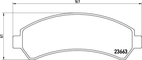 Brembo P 10 016 - Тормозные колодки, дисковые, комплект unicars.by