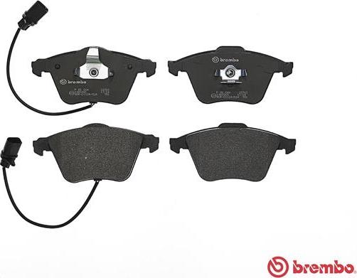 Brembo P 85 084 - Тормозные колодки, дисковые, комплект unicars.by