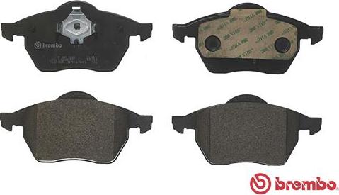 Brembo P 85 035 - Тормозные колодки, дисковые, комплект unicars.by