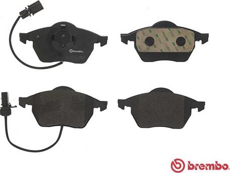 Brembo P 85 037 - Тормозные колодки, дисковые, комплект unicars.by