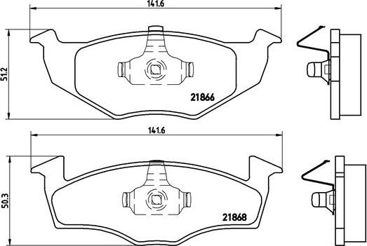 Brembo P 85 025 - Тормозные колодки, дисковые, комплект unicars.by