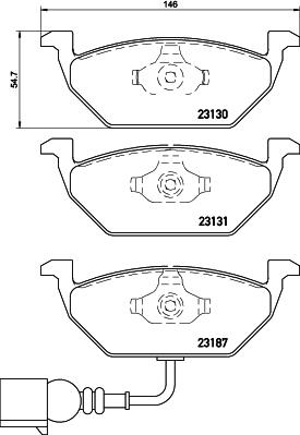 Brembo P 85 072X - Тормозные колодки, дисковые, комплект unicars.by