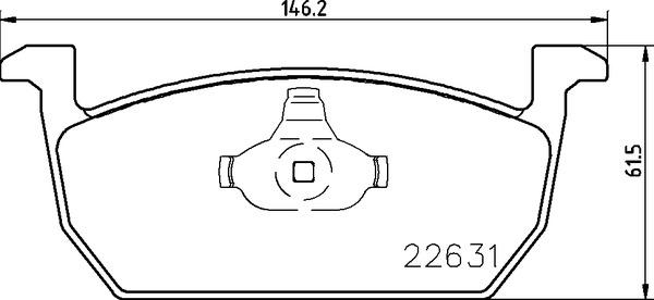 Brembo P 85 167 - Тормозные колодки, дисковые, комплект unicars.by