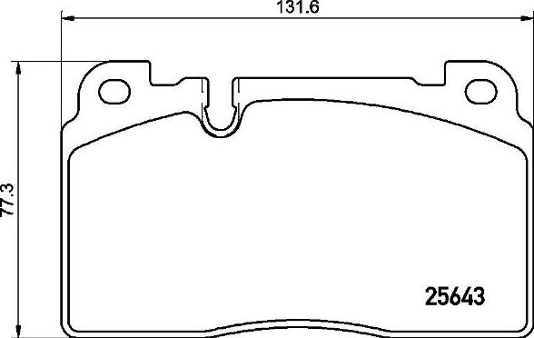 Brembo P 85 133 - Тормозные колодки, дисковые, комплект unicars.by