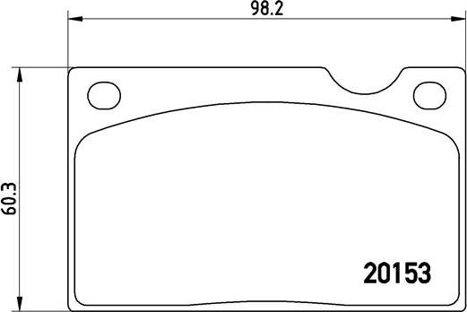 Brembo P 86 003 - Тормозные колодки, дисковые, комплект unicars.by