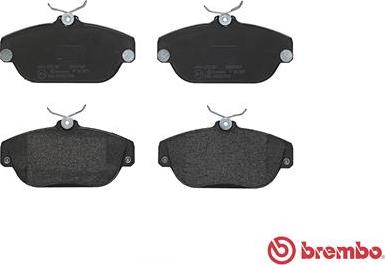 Brembo P 86 007 - Тормозные колодки, дисковые, комплект unicars.by