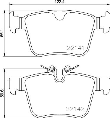 Brembo P 86 029 - Тормозные колодки, дисковые, комплект unicars.by