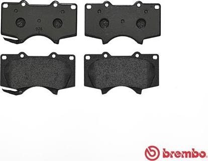 Brembo P 83 066 - Тормозные колодки, дисковые, комплект unicars.by