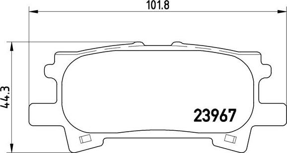 Brembo P 83 068 - Тормозные колодки, дисковые, комплект unicars.by