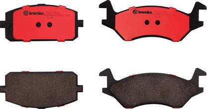 Brembo P83004N - Тормозные колодки, дисковые, комплект unicars.by