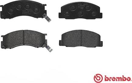 Brembo P 83 029 - Тормозные колодки, дисковые, комплект unicars.by