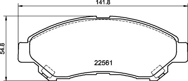 Brembo P 83 191 - Тормозные колодки, дисковые, комплект unicars.by