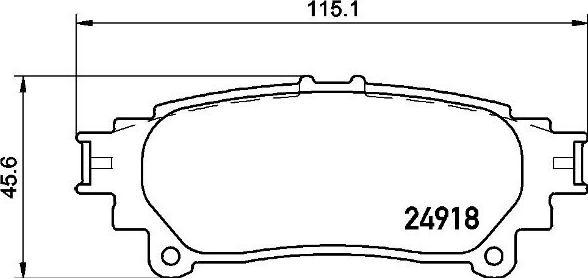 Brembo P 83 152 - Тормозные колодки, дисковые, комплект unicars.by