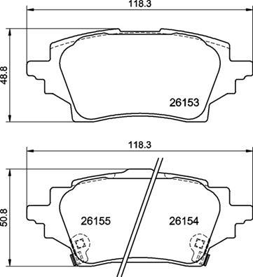 Brembo P 83 178 - Тормозные колодки, дисковые, комплект unicars.by