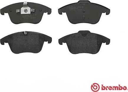 Brembo P 36 022 - Тормозные колодки, дисковые, комплект unicars.by