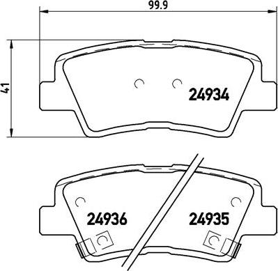 Brembo P 30 047 - Тормозные колодки, дисковые, комплект unicars.by