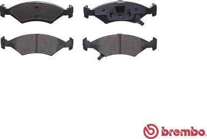 Brembo P 30 062 - Тормозные колодки, дисковые, комплект unicars.by