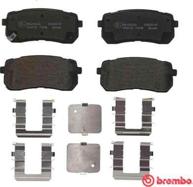 Brembo P 30 080 - Тормозные колодки, дисковые, комплект unicars.by