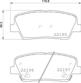 Brembo P 30 105 - Тормозные колодки, дисковые, комплект unicars.by