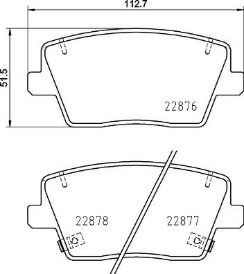 Brembo P 30 112 - Тормозные колодки, дисковые, комплект unicars.by