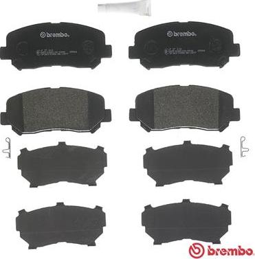 Brembo P 37 019 - Тормозные колодки, дисковые, комплект unicars.by