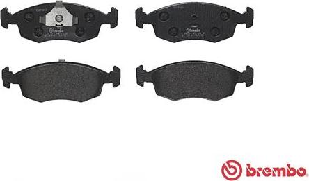 Brembo P 24 019 - Тормозные колодки, дисковые, комплект unicars.by