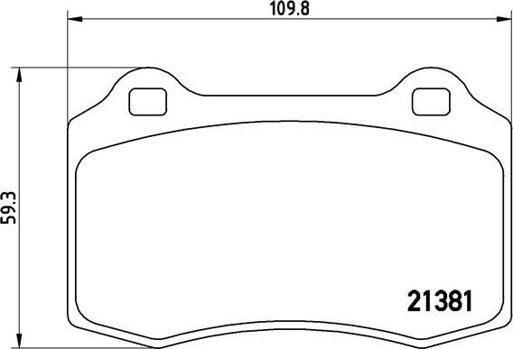 Brembo P 24 073 - Тормозные колодки, дисковые, комплект unicars.by