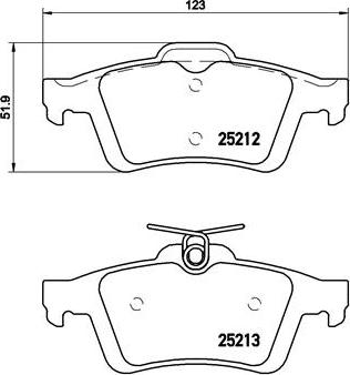 Brembo P 24 148X - Тормозные колодки, дисковые, комплект unicars.by