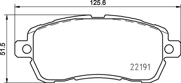 Brembo P 24 203 - Тормозные колодки, дисковые, комплект unicars.by