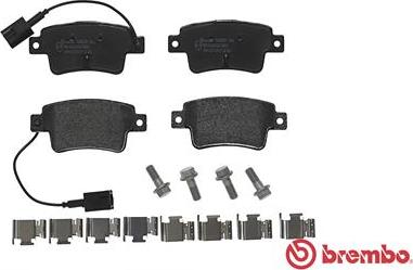 Brembo P 23 142 - Тормозные колодки, дисковые, комплект unicars.by