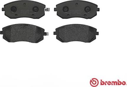 Brembo P 78 013 - Тормозные колодки, дисковые, комплект unicars.by