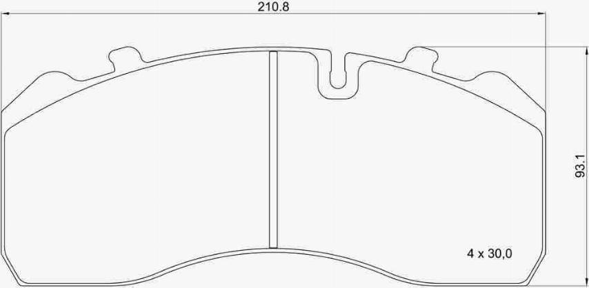 Brembo P A6 028 - Тормозные колодки, дисковые, комплект unicars.by