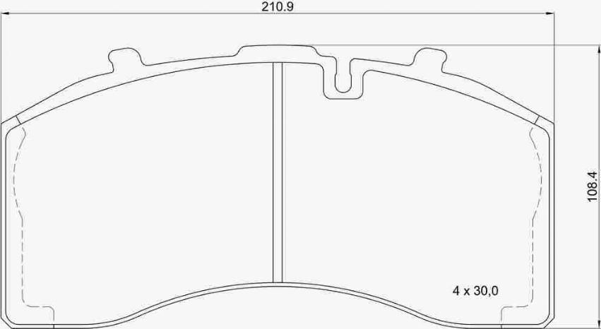 Brembo P B4 003 - Тормозные колодки, дисковые, комплект unicars.by