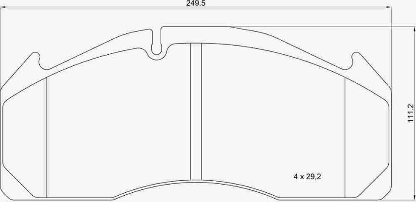 Brembo P C7 002 - Тормозные колодки, дисковые, комплект unicars.by