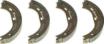 Brembo S 50 505 - Комплект тормозов, ручник, парковка unicars.by