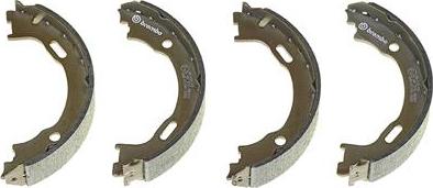 Brembo S 50 516 - Комплект тормозов, ручник, парковка unicars.by