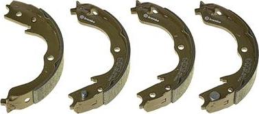 Brembo S 61 542 - Комплект тормозов, ручник, парковка unicars.by