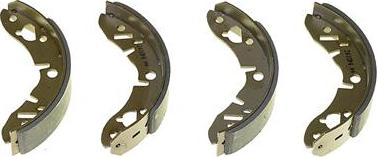 Brembo S 61 504 - Комплект тормозных колодок, барабанные unicars.by